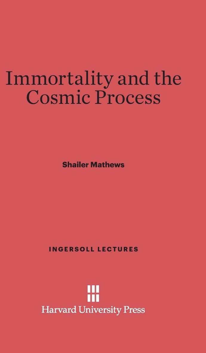 Immortality and the Cosmic Process 1