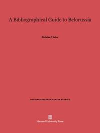 bokomslag A Bibliographical Guide to Belorussia