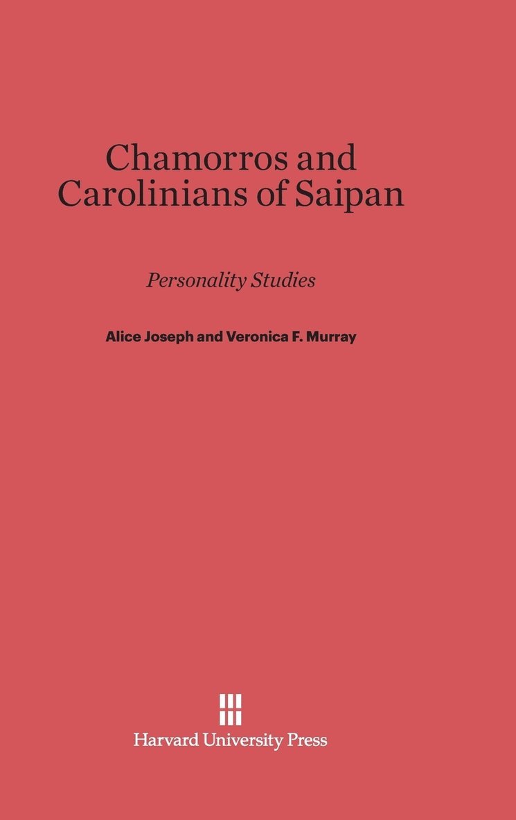 Chamorros and Carolinians of Saipan