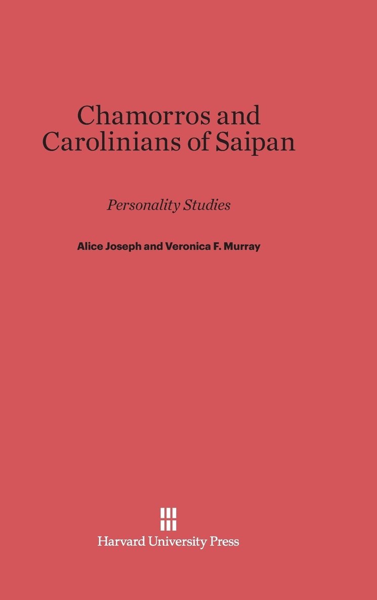 Chamorros and Carolinians of Saipan 1
