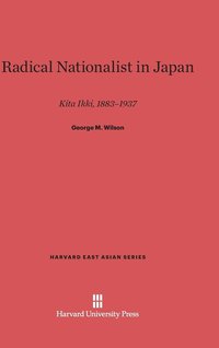 bokomslag Radical Nationalist in Japan