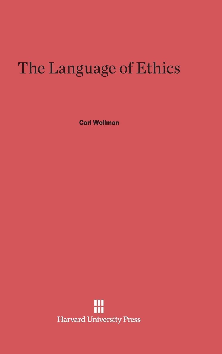 The Language of Ethics 1