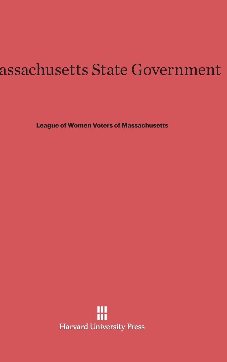 Massachusetts State Government 1