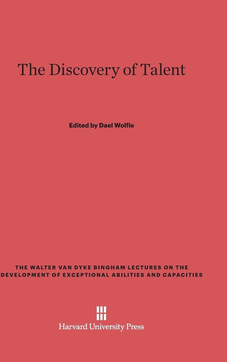 The Discovery of Talent 1