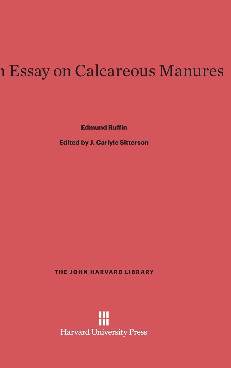 An Essay on Calcareous Manures 1