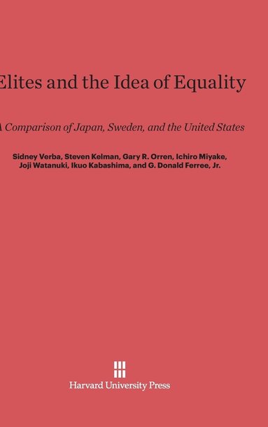 bokomslag Elites and the Idea of Equality