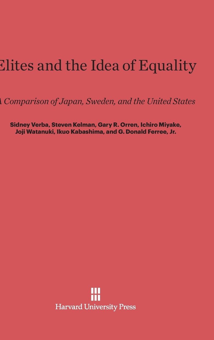 Elites and the Idea of Equality 1
