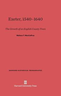 bokomslag Exeter, 1540-1640