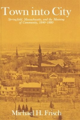 Michael H. Frisch - Town into City, Häftad