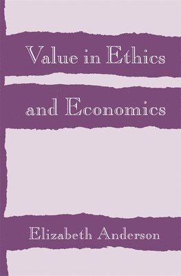 bokomslag Value in Ethics and Economics