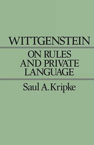 Saul Aaron Kripke - Wittgenstein on Rules and Private Language, Häftad
