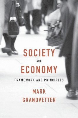 Mark Granovetter - Society and Economy, Inbunden
