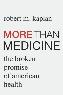 bokomslag More than Medicine