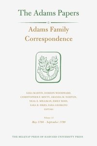 bokomslag Adams Family Correspondence: Volume 13