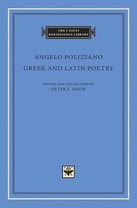 bokomslag Greek and Latin Poetry