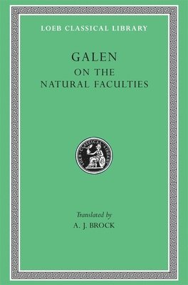 Galen - On the Natural Faculties, Inbunden