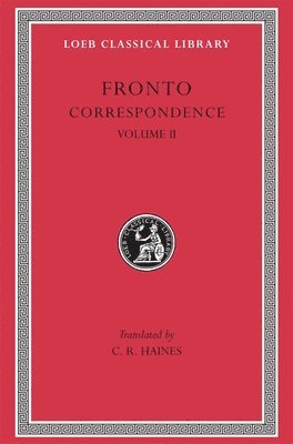 Fronto - Correspondence, Volume II, Inbunden