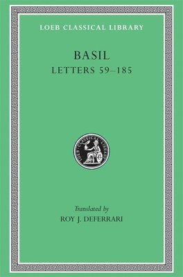 Basil - Letters, Volume II, Inbunden