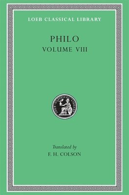 bokomslag Philo, Volume VIII