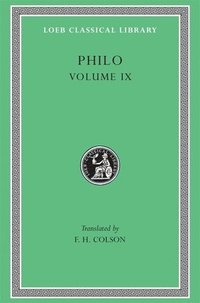 bokomslag Philo, Volume IX