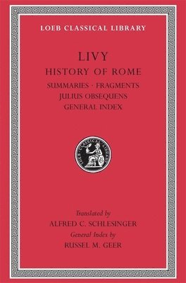 bokomslag History of Rome, Volume XIV