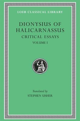 Critical Essays, Volume I 1