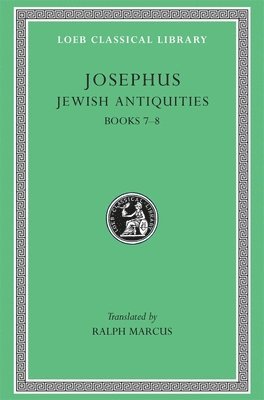 Josephus - Jewish Antiquities, Volume III, Inbunden