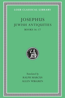Josephus - Jewish Antiquities, Volume VII, Inbunden
