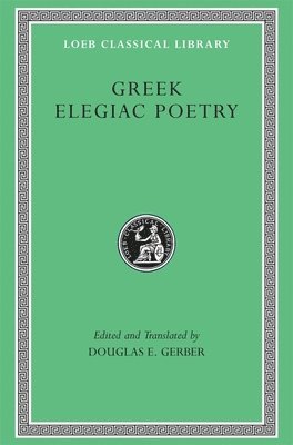 Greek Elegiac Poetry 1