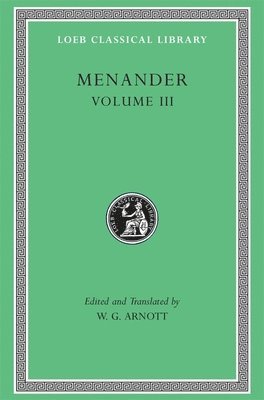 bokomslag Menander, Volume III