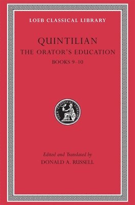 Quintilian, Donald A. Russell - The Orator’s Education, Volume IV, Inbunden