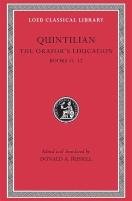 Quintilian, Donald A. Russell - The Orator’s Education, Volume V, Inbunden