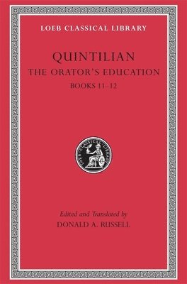 The Orators Education, Volume V: Books 1112 1