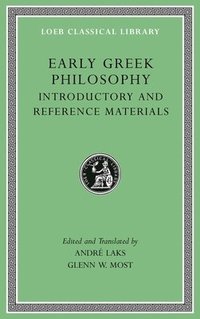 bokomslag Early Greek Philosophy, Volume I