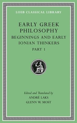 bokomslag Early Greek Philosophy, Volume II