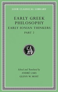 bokomslag Early Greek Philosophy, Volume III