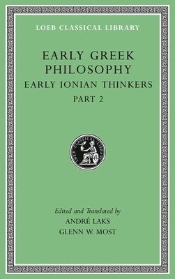 bokomslag Early Greek Philosophy, Volume III