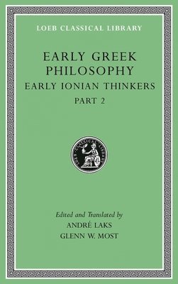 Early Greek Philosophy, Volume III 1