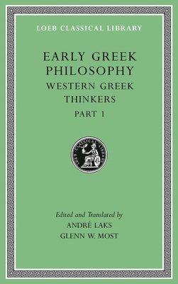 bokomslag Early Greek Philosophy, Volume IV