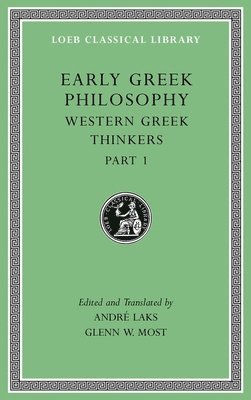 bokomslag Early Greek Philosophy, Volume IV