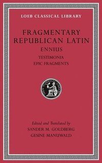 bokomslag Fragmentary Republican Latin, Volume I