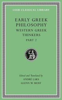 bokomslag Early Greek Philosophy, Volume V