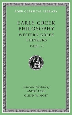 Early Greek Philosophy, Volume V 1