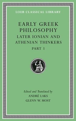 André Laks, Glenn W. Most, André Laks - Early Greek Philosophy, Volume VI, Inbunden