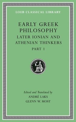 bokomslag Early Greek Philosophy, Volume VI