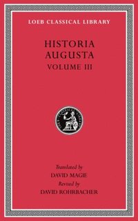 bokomslag Historia Augusta, Volume III