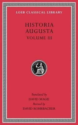 bokomslag Historia Augusta, Volume III