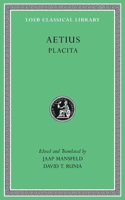Aetius, Jaap Mansfeld - Placita, Inbunden