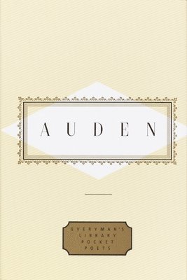 W. H. Auden, W H Auden, Edward Mendelson - Auden: Poems: Edited by Edward Mendelson, Inbunden