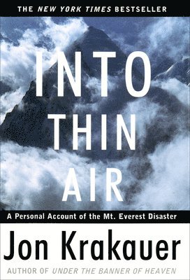 bokomslag Into Thin Air: A Personal Account of the Mount Everest Disaster